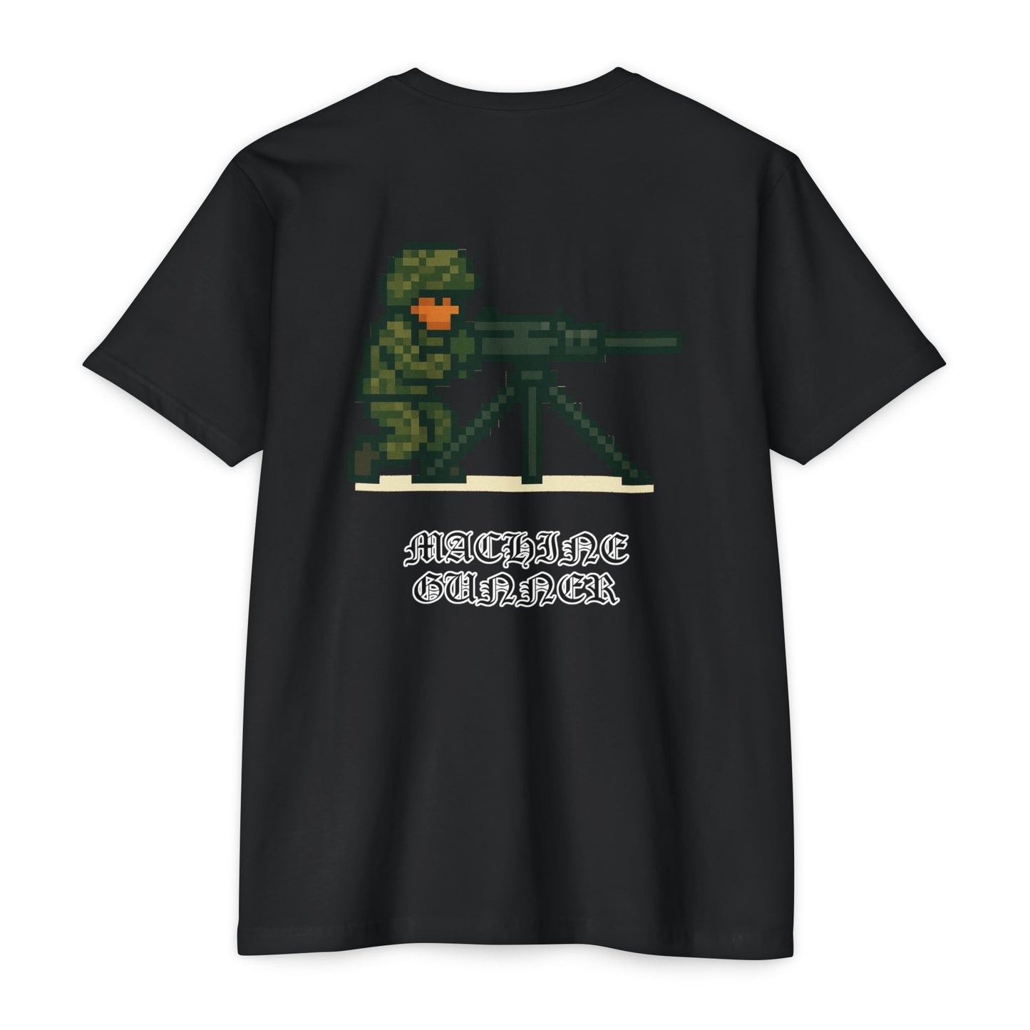 Old School Machine Gunner T-Shirt