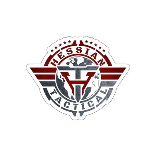 Hessian Tactical Die-Cut Sticker