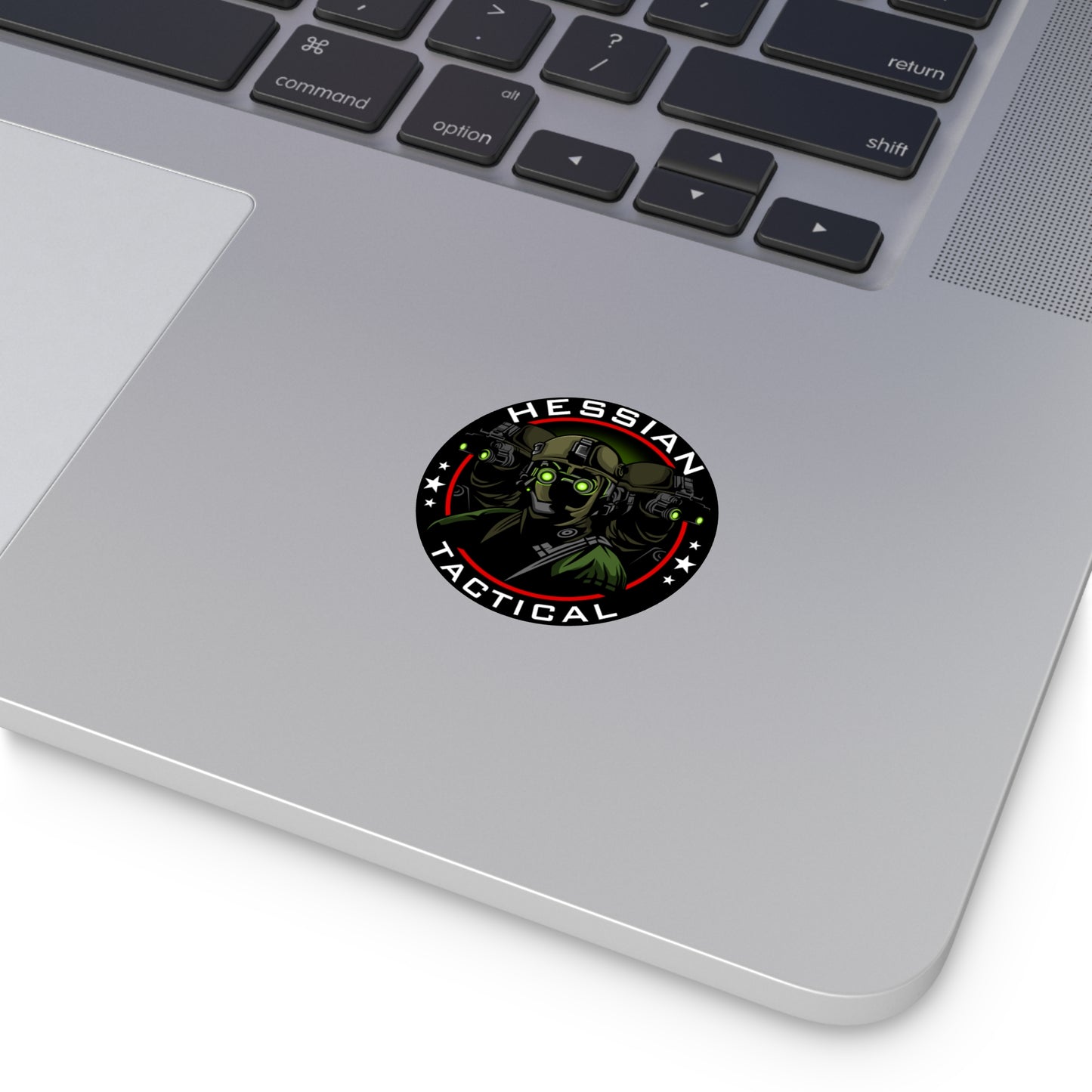 Hessian Tactical Night Owls Round Vinyl Sticker