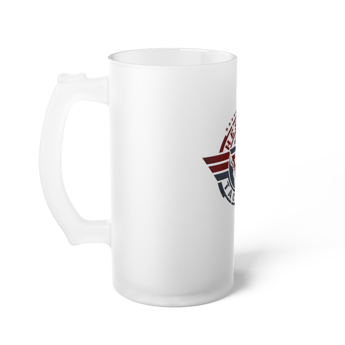 Hessian Tactical Frosted Glass Beer Mug