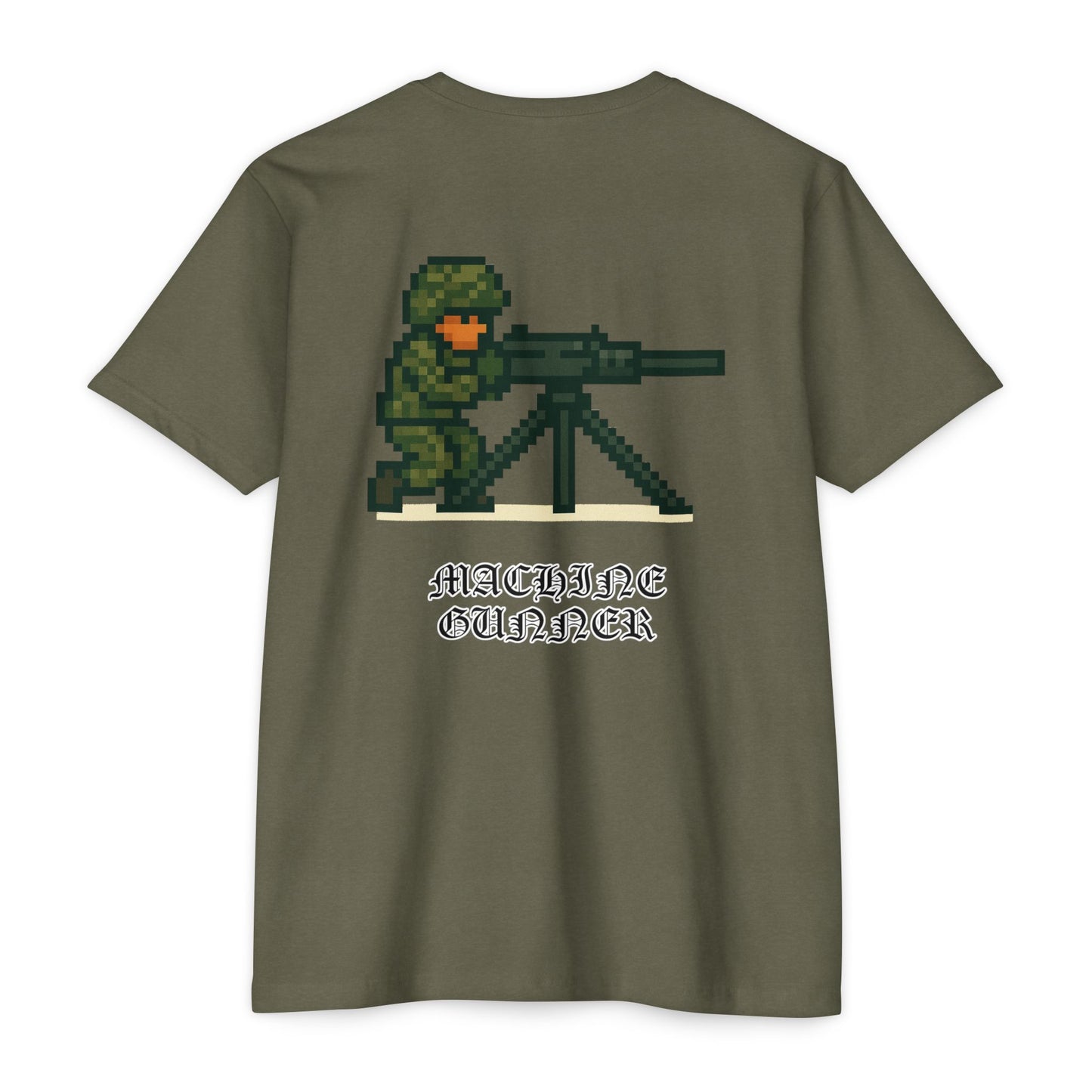 Old School Machine Gunner T-Shirt