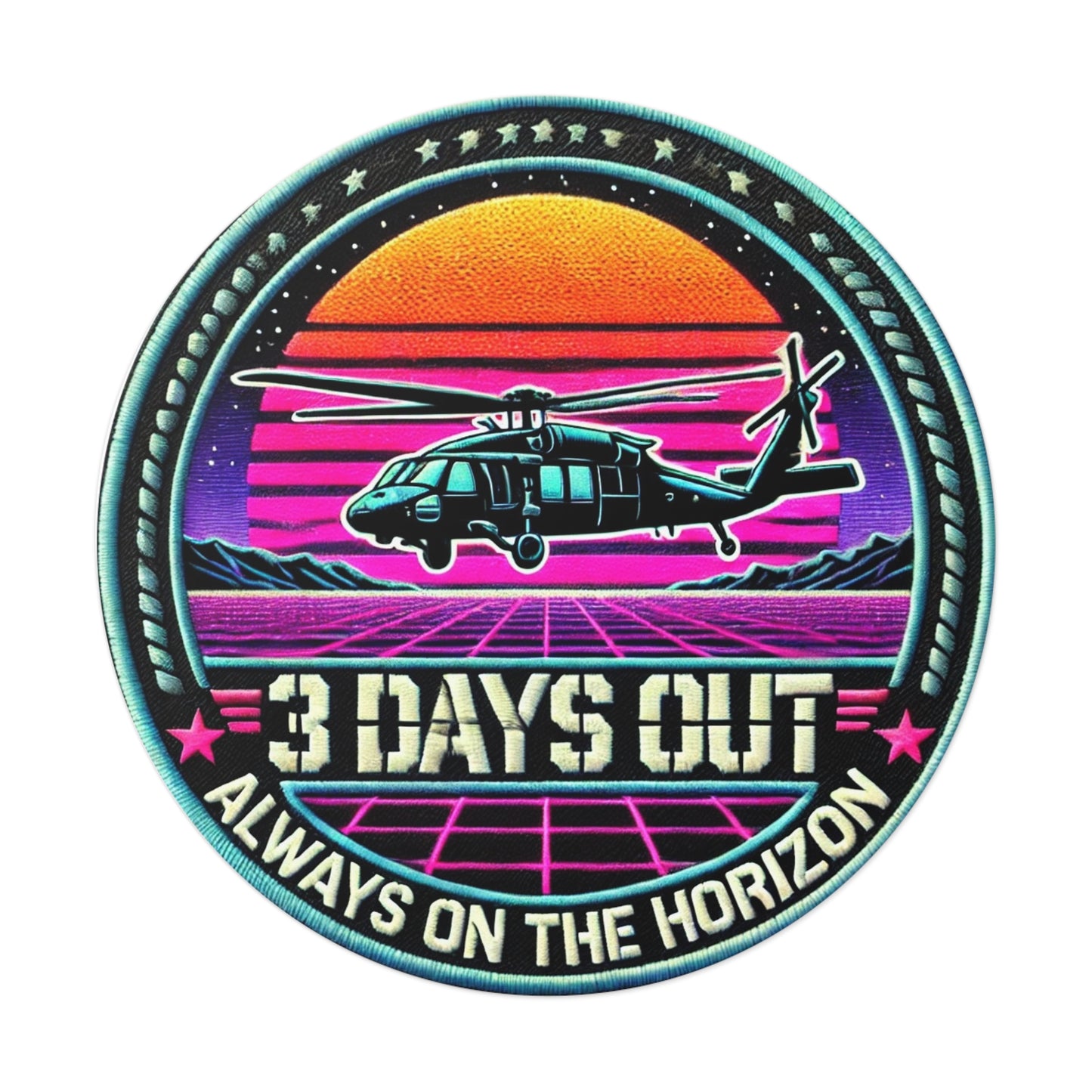 3 Days Out, Always on the Horizon Sticker