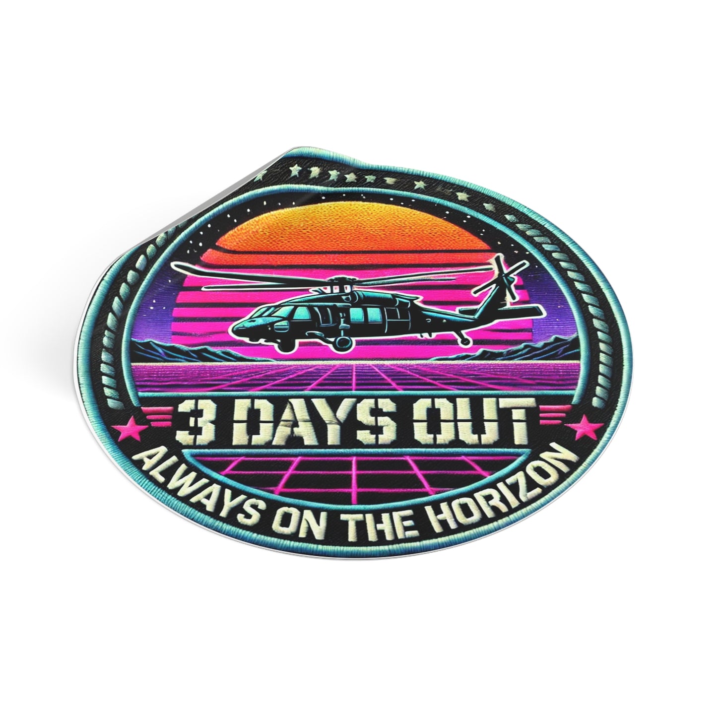 3 Days Out, Always on the Horizon Sticker