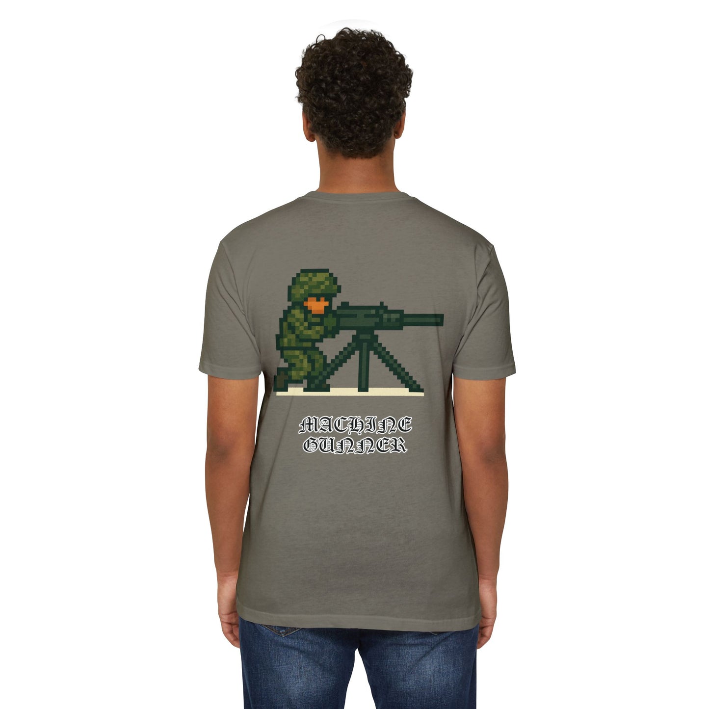 Old School Machine Gunner T-Shirt