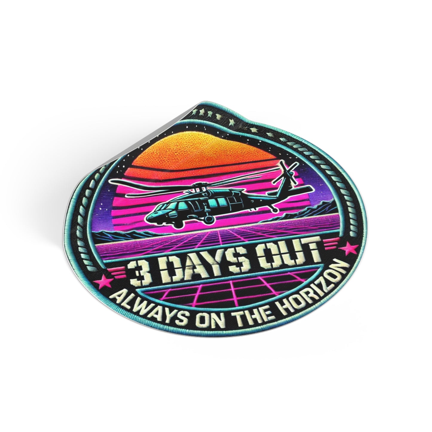3 Days Out, Always on the Horizon Sticker