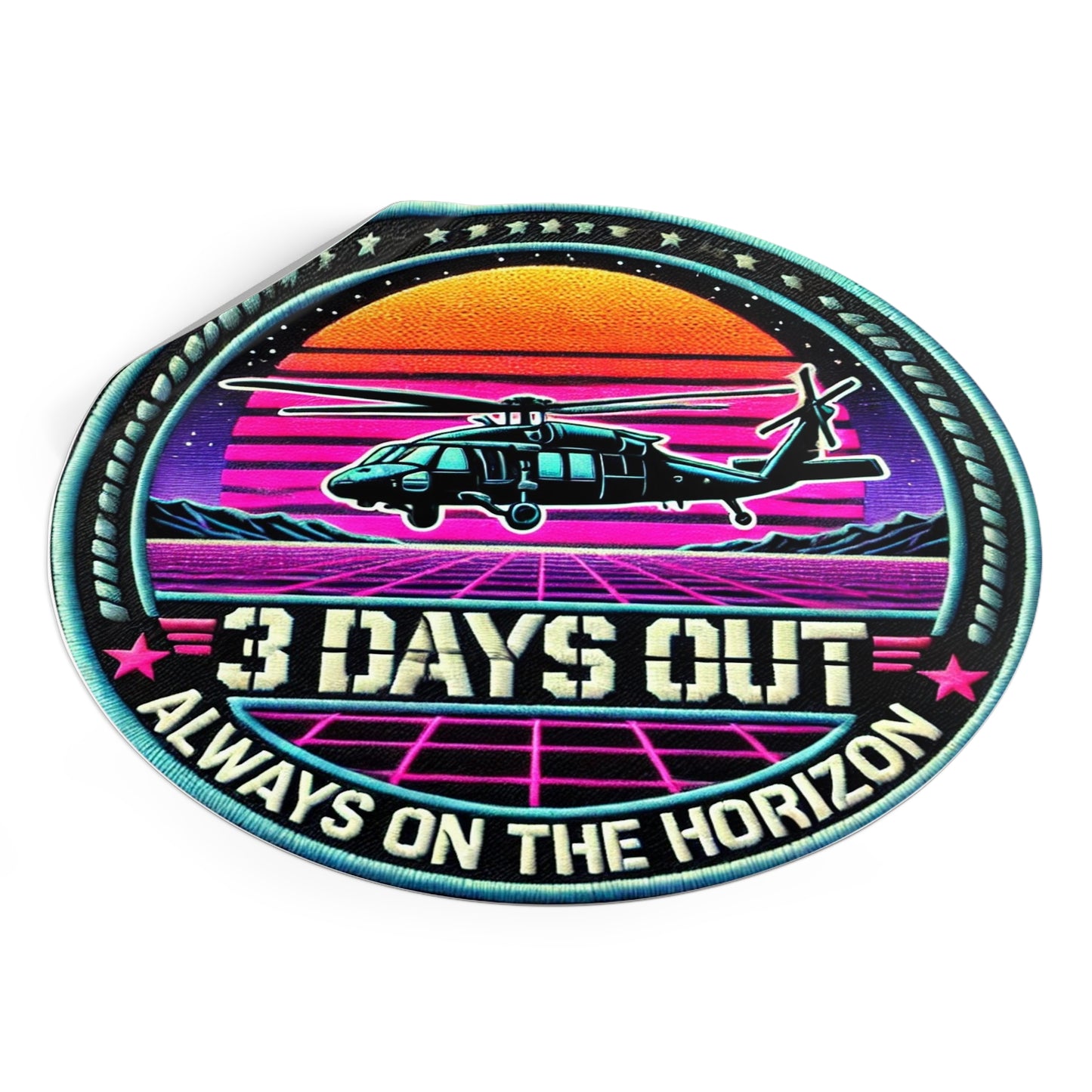 3 Days Out, Always on the Horizon Sticker