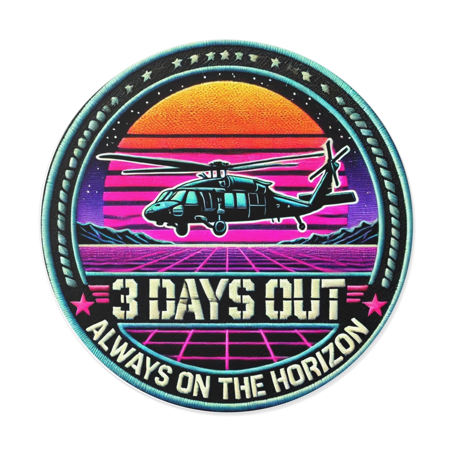 3 Days Out, Always on the Horizon Sticker