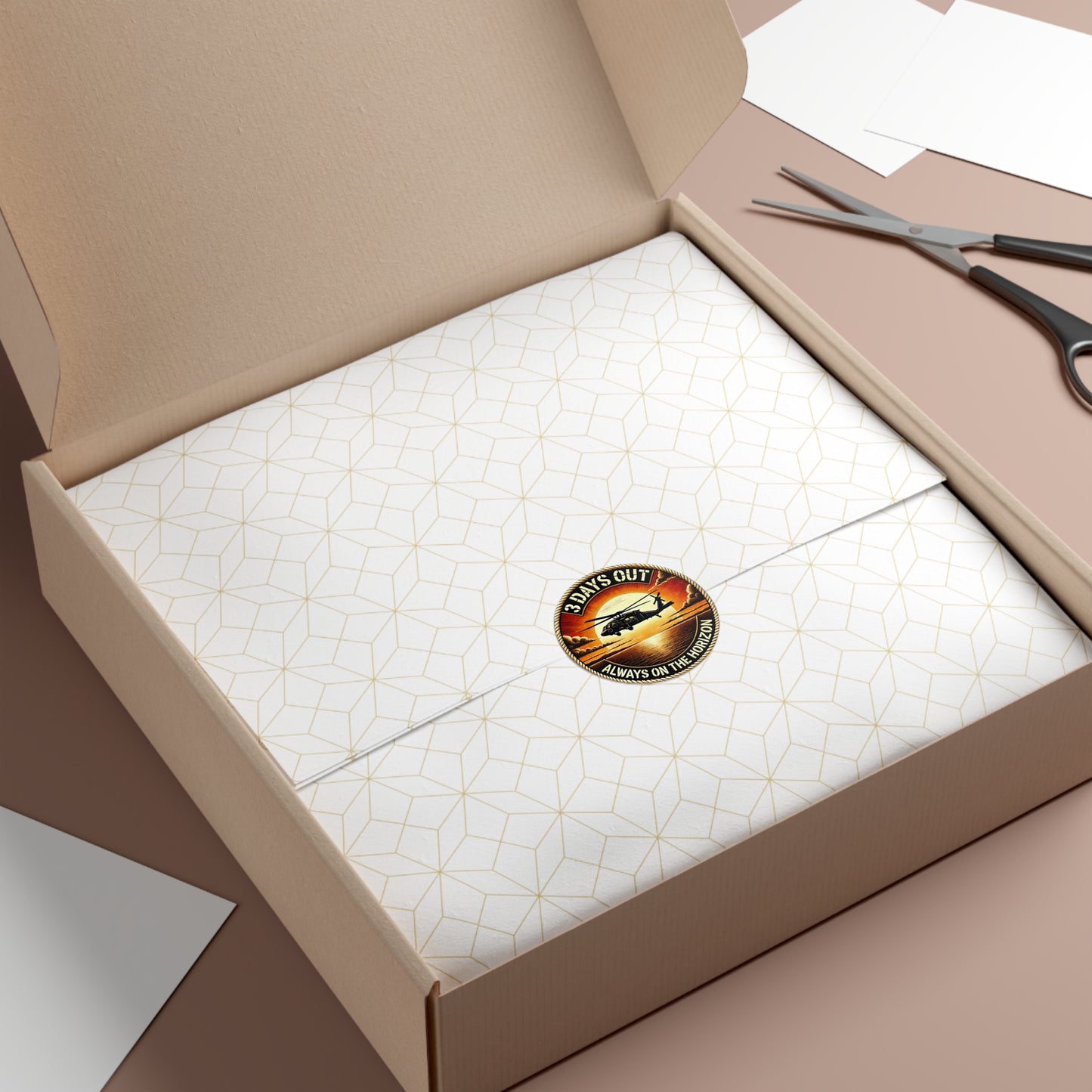 3 Days Out Always on the Horizon Sticker - Realistic