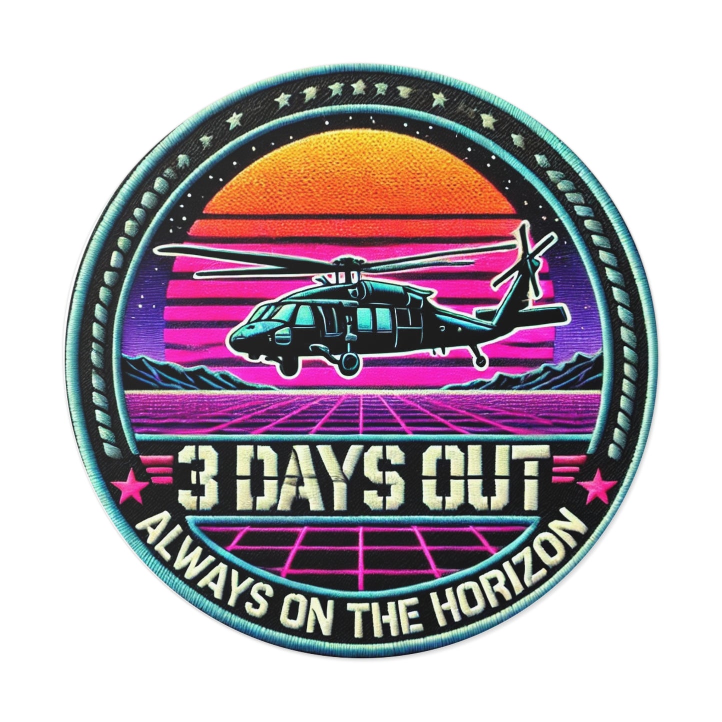 3 Days Out, Always on the Horizon Sticker